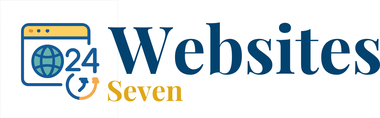 websites 24 seven logo